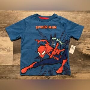Marvel Spider-Man boys blue tee shirt